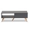 Baxton Studio Kelson Modern and Contemporary Dark Grey and Gold Finished Wood Coffee Table 189-12086-ZORO - alternate 8